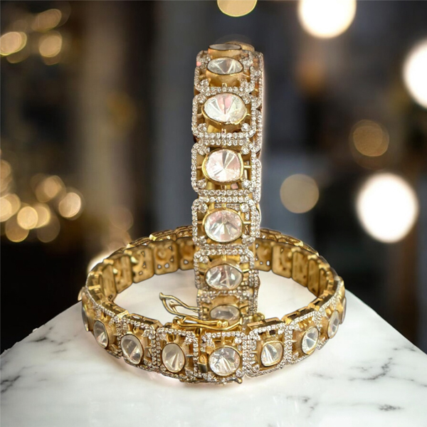 Minimalist Silver Bangles  Modern Radiance