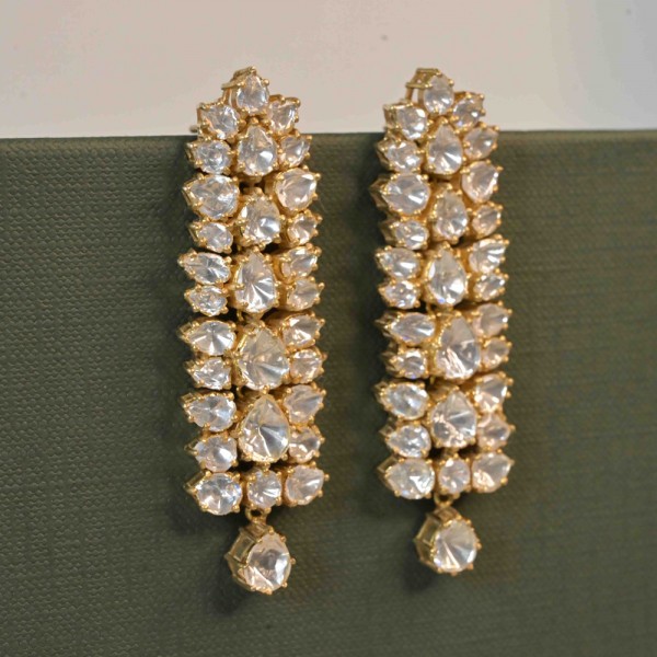Celestial  Silver Statement Earrings