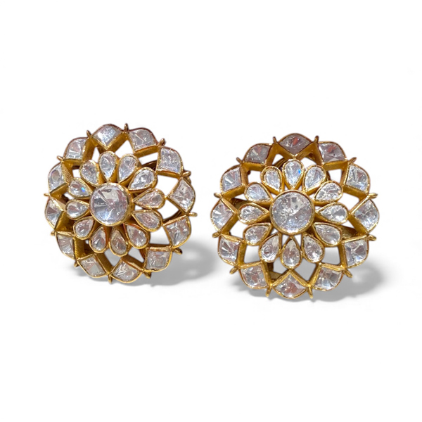 Luxury Moissanite Sterling Silver Earrings