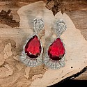 American Diamond Crystal Stone  Earrings