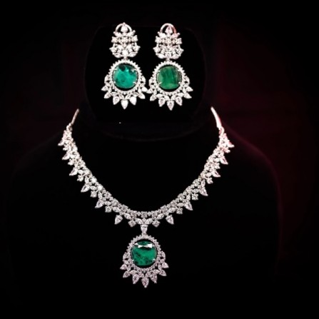 Elegant & Trendy American Diamond Sets for Every Fashionista