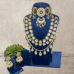 Designer Pachi Kundan Jewellery Set with Monalisa Stone with Sheer Elegance of Gold