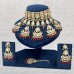 This Maroon Pachi  Kundan Bridal Jewellery Set is the best for your Wedding.