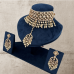 Be Classy, Sober, Chic, Elegant and Stunning in This Kundan Rose Gold Necklace Set