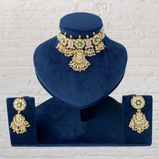 Intricate Pachi Kundan  Necklace Set that Will Make You Look Unique