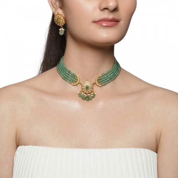 Elegant Lightweight Necklace & Earrings Set