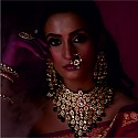 Look Amazingly Fascinating by Flaunting this Shining Bridal Kundan Set