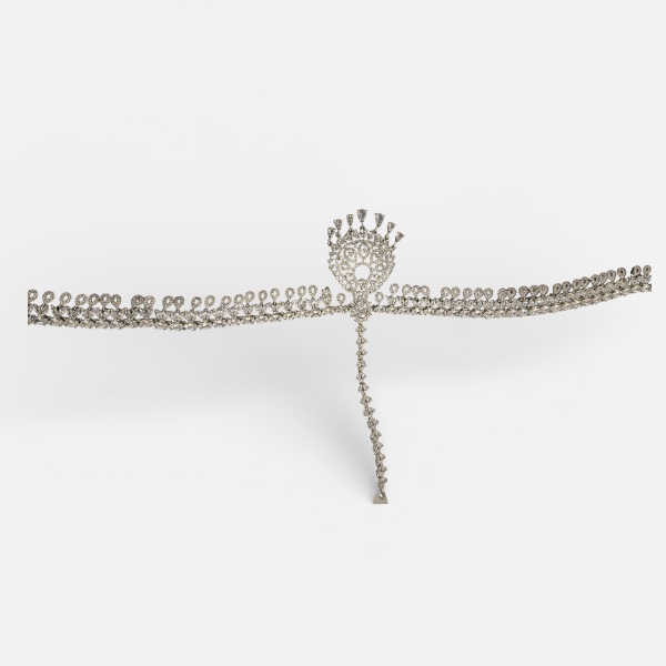 Imperial Spark American Diamond Matha Patti With mang tikka 