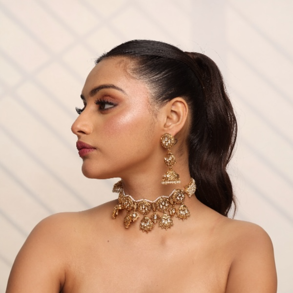 Royal Charm with Intricate Gold Adornments