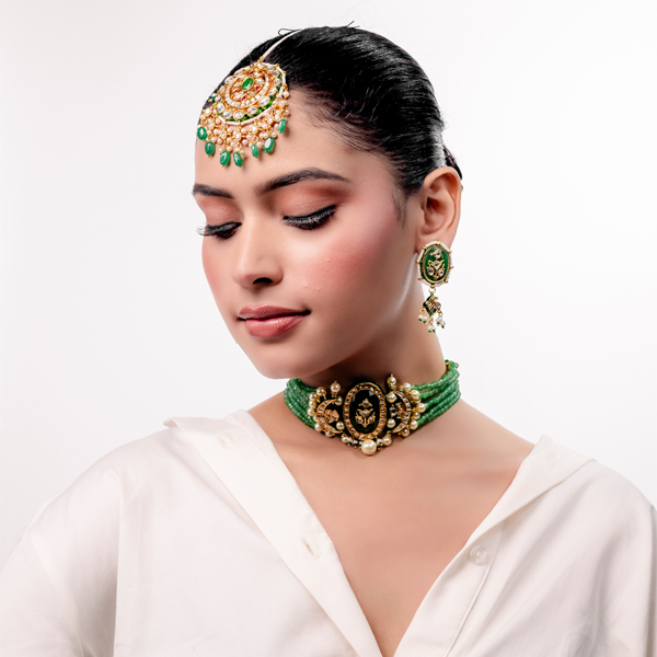 Bridal Choker Necklace Set