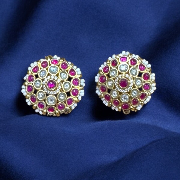 Royal Kundan Stud Earrings