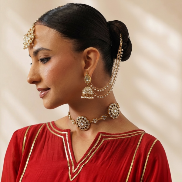Royal Kundan Bridal Jewelry Set