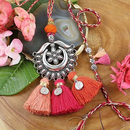 ADIRA PINK PEACHES LUMBA SET