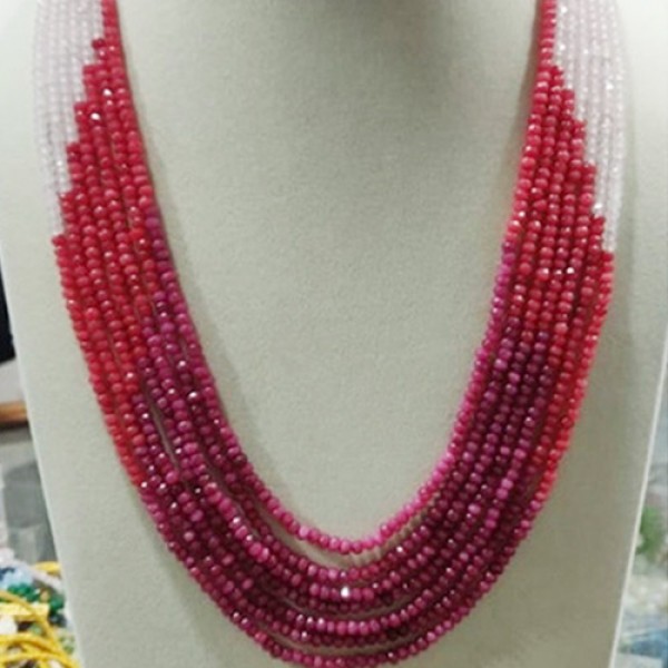 Exclusive Onyx Six Layers Long Necklace You have Never Seen Before