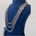 A Very Pretty And Princess Multilayered AD Jewelry Necklace 